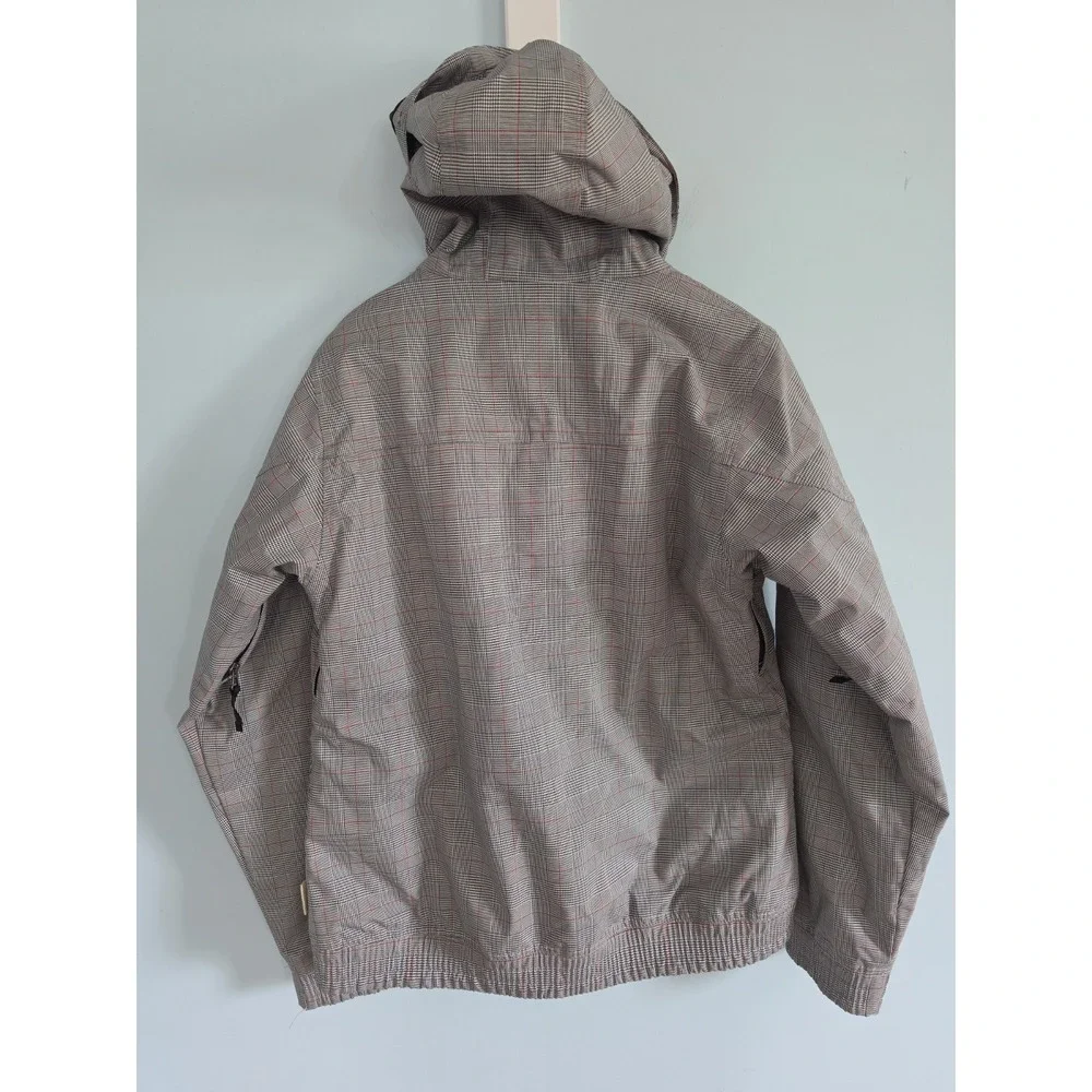 Burton Dry-Ride Jacket Ski/Snowboard XL Plaid Full Zip Winter Insulated Travel